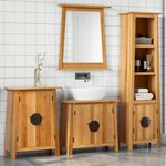 vidaXL Ensemble de meubles de salle de bain 4 Pièces bois de pin massif