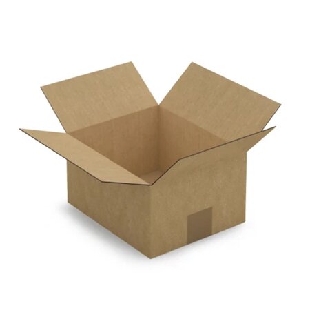 10 cartons d'emballage 23 x 19 x 12 cm - Simple cannelure