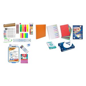 Kit de fournitures pour étudiant·e