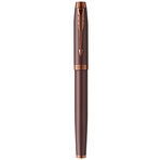 Stylo plume Parker IM Monochrome  Bordeaux  plume fine  encre bleue  Coffret cadeau