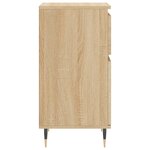 vidaXL Buffets 2 Pièces chêne sonoma 40x35x70 cm bois d'ingénierie