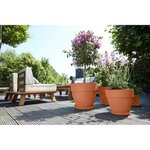 Vibia Campana Bac à fleurs Rond 55 - Marron Ø 55 x 47 cm