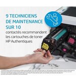 HP 125A pack de 3 toners cyan/magenta/jaune authentiques (CF373AM) pour HP Color LaserJet CM1312/CP1215/CP1217/CP1515/CP1518