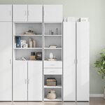 vidaXL Armoire de rangement mince blanc 45x42 5x225 cm