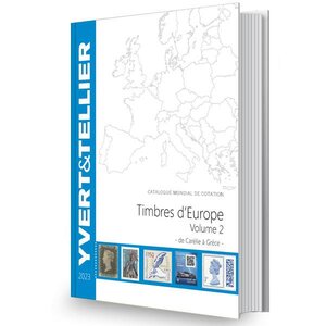 EUROPE Volume 2 - 2023 (Catalogue des timbres des pays d'Europe de C à G)