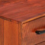 vidaXL Buffet 110x30x59 cm Bois massif de manguier