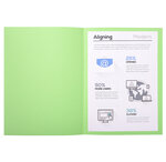 Paquet De 100 Chemises Forever® 170 100  Recyclé - 24x32cm - Vert Vif - X 5 - Exacompta