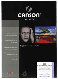 INFINITY Papier photo 'Rag Photographique Duo' A4 CANSON