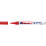 Marqueur Peinture Brillante 751 Rouge Pointe Ronde 1-2 mm x 5 EDDING