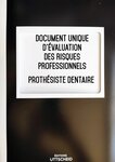 Document unique d'évaluation des risques professionnels métier (Pré-rempli) : Prothésiste dentaire - Version 2024 UTTSCHEID