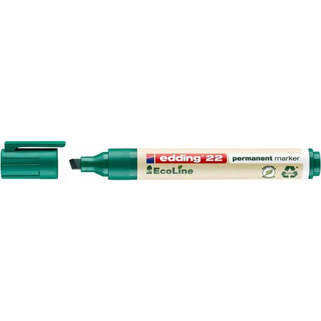 Marqueur Permanent 22 Ecoline Vert 1-5 mm EDDING