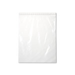 Lot de 100 sachets plastiques à fermeture zip 350x450mm standard 50µ