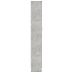 vidaXL Bibliothèque Gris béton 82 5x30 5x185 5 cm Bois d'ingénierie