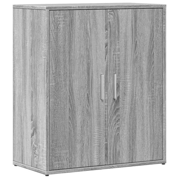 vidaXL Buffet sonoma gris 60x31x70 cm bois d'ingénierie