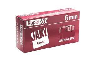 boite de 5000 agrafes Jaky 6, cuivré RAPID