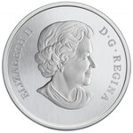Pièce de monnaie 25 Cents Canada échinacée pourpre et bleu porte-queue de l’Est 2013 BU