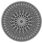 Esschert Design Tapis d'extérieur Diamètre 170 cm