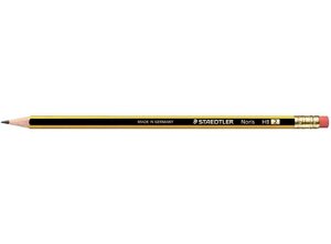 crayon papier NORIS hexagonal mine 2mm BOUT GOMME HB STAEDTLER