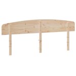 vidaXL Tête de lit 200 cm bois massif de pin