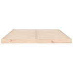 vidaXL Cadre de lit 140x190 cm bois de pin massif