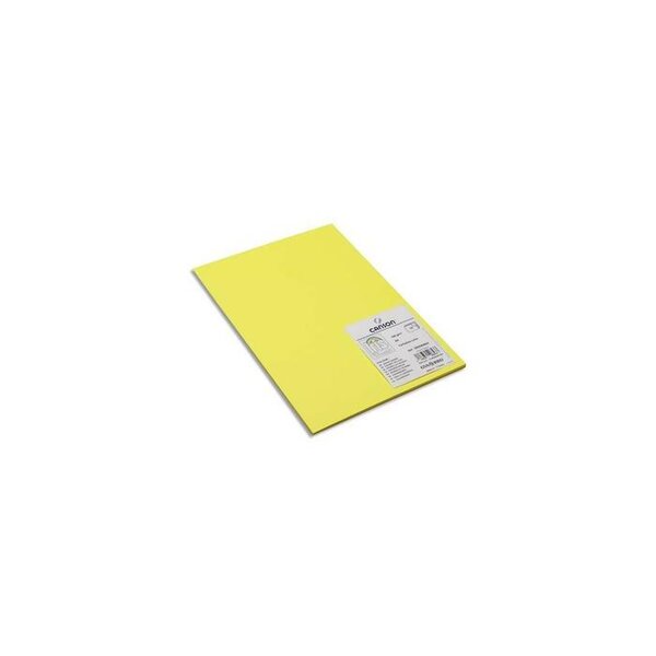 Lot de 50 feuilles Iris Vivaldi A4 Couleur Jaune Canari 185g/m² 21 x 29,7 cm CANSON