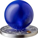 Pièce de monnaie en Argent 10 Cedis g 62.2 (2 oz) Millésime 2025 Solar System NEPTUNE