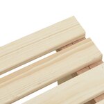 vidaXL Banc de jardin 115 cm bois de sapin massif