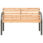 vidaXL Banc de jardin pour enfants 81 cm bois de pin chinois