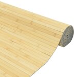vidaXL Cloison de séparation naturel clair 165x800 cm bambou