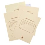 Reliure Luxe Avec Recharge 297x210 Assemblées Générales 100 Feuillets Foliotés 90g + 2 Gardes - Noir - Le Dauphin