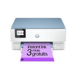 Imprimante tout-en-un HP Envy Inspire 7221e jet d'encre couleur - 3 mois d'Instant ink inclus avec HP+