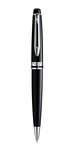 Waterman expert stylo bille   laque noire  recharge bleue pointe moyenne  coffret cadeau