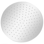 vidaXL Pomme de douche pluie Acier inoxydable 304 30 cm Ronde