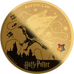 Pièce de monnaie en Or 25 Dollars g 0.155 (1/200 oz) Millésime 2024 Harry Potter Gold Collection 2024 RAVENCLAW