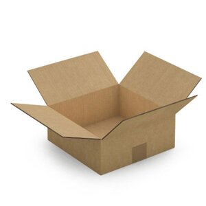 10 cartons d'emballage 25 x 25 x 10 cm - Double cannelure