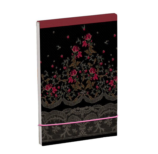 Bloc shopping couverture enveloppante et fermeture glissée 8x12cm 100 pages uni CLAIREFONTAINE