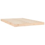 vidaXL Cadre de lit 120x200 cm bois de pin massif