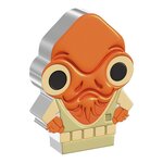 Pièce de monnaie 2 Dollars Niue 2022 1 once argent BE – Chibi Amiral Ackbar Star Wars