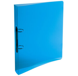 Classeur 2 anneaux 30 mm polypropylène Crystal - A4 maxi couleurs aléatoires x 20 EXACOMPTA