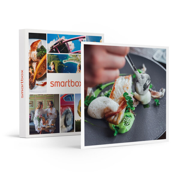 SMARTBOX - Coffret Cadeau Dîner gastronomique : 4 à 7 plats avec boissons à savourer en duo -  Gastronomie