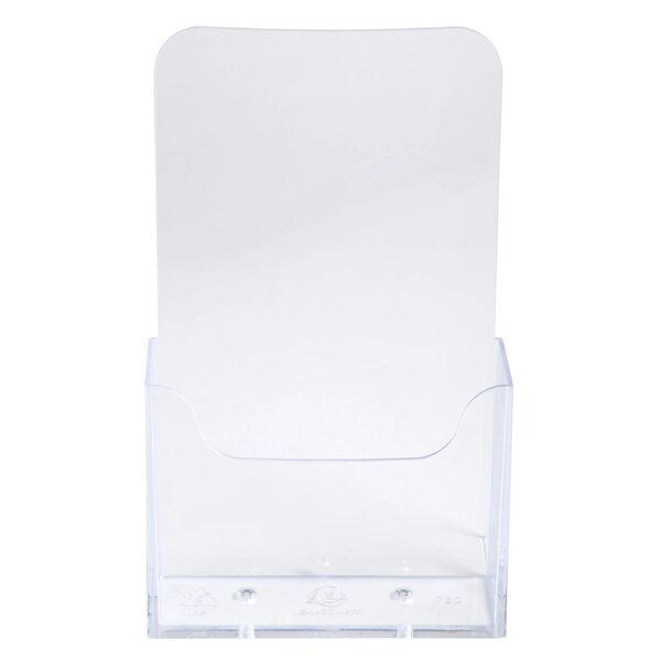 Distributeur De Prospectus 1 Compartiment Dl (10x21cm) - Cristal - X 10 - Exacompta