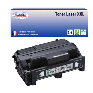 Toner compatible avec ricoh aficio sp5200 sp5210 remplace ricoh 406685/821229/sp5200he - 25 000 pages - t3azur