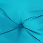 vidaXL Coussins de palette lot de 2 turquoise tissu