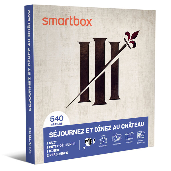 SMARTBOX - Coffret Cadeau Séjournez et dînez au château -  Séjour