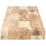 vidaXL Dessus de table 120x20x4 cm rectangulaire bois massif d'acacia