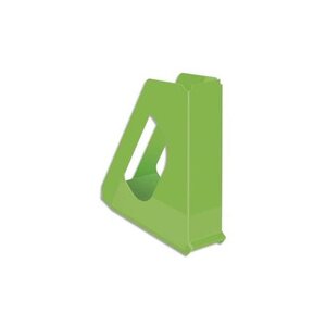 Porte-revues Vivida en PVC oeillet L7,2 x H25,6 x P26 cm vert ESSELTE