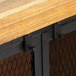 vidaXL Buffet 150x40x75 cm Bois de manguier solide