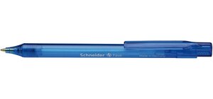 Stylo à bille Fave bleu Pointe Moyenne Bleu SCHNEIDER