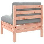 vidaXL Salon de jardin avec coussins 12 Pièces bois massif sapin douglas