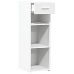 vidaXL Buffet blanc 30x42 5x93 cm bois d'ingénierie